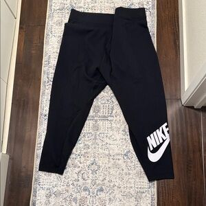Nike Leggings with White Swoosh